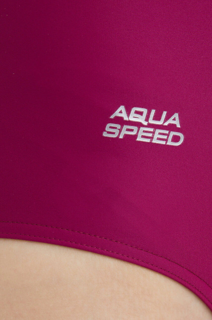 Aqua Speed Бански костюм в лилаво с подплатена чашка - Pepit.bg