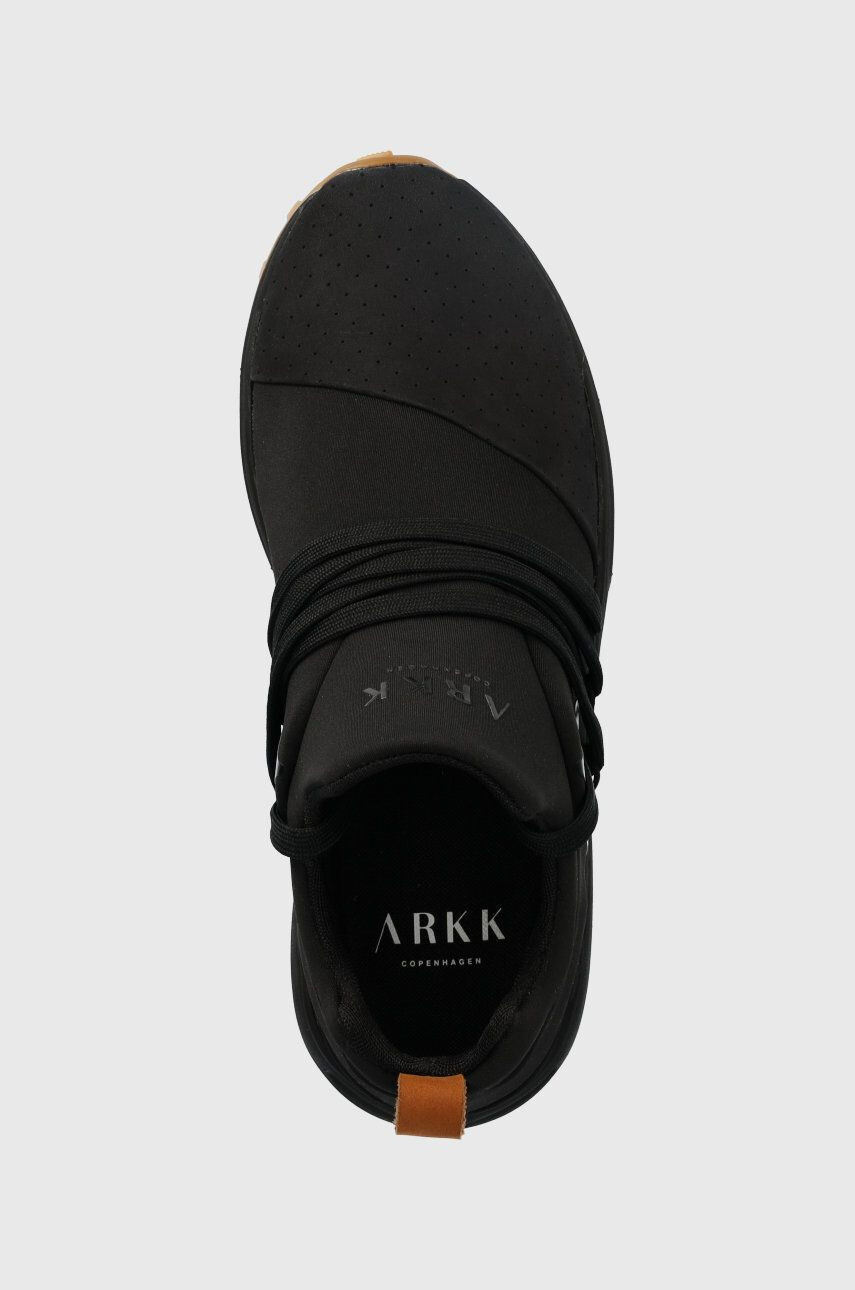 Arkk Copenhagen Маратонки Raven Nubuck S-e15 в черно - Pepit.bg