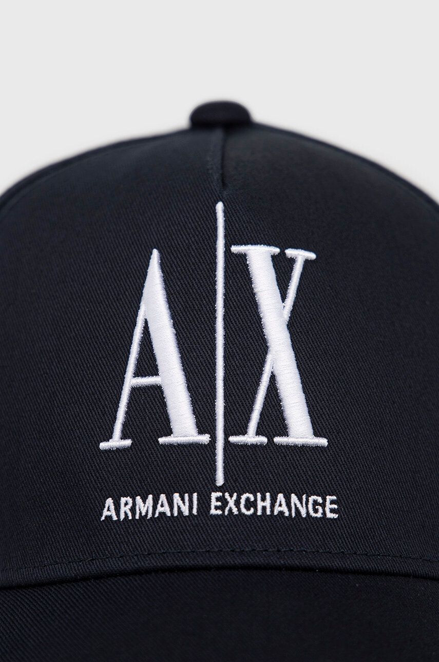 Armani Exchange в тъмносиньо с апликация - Pepit.bg