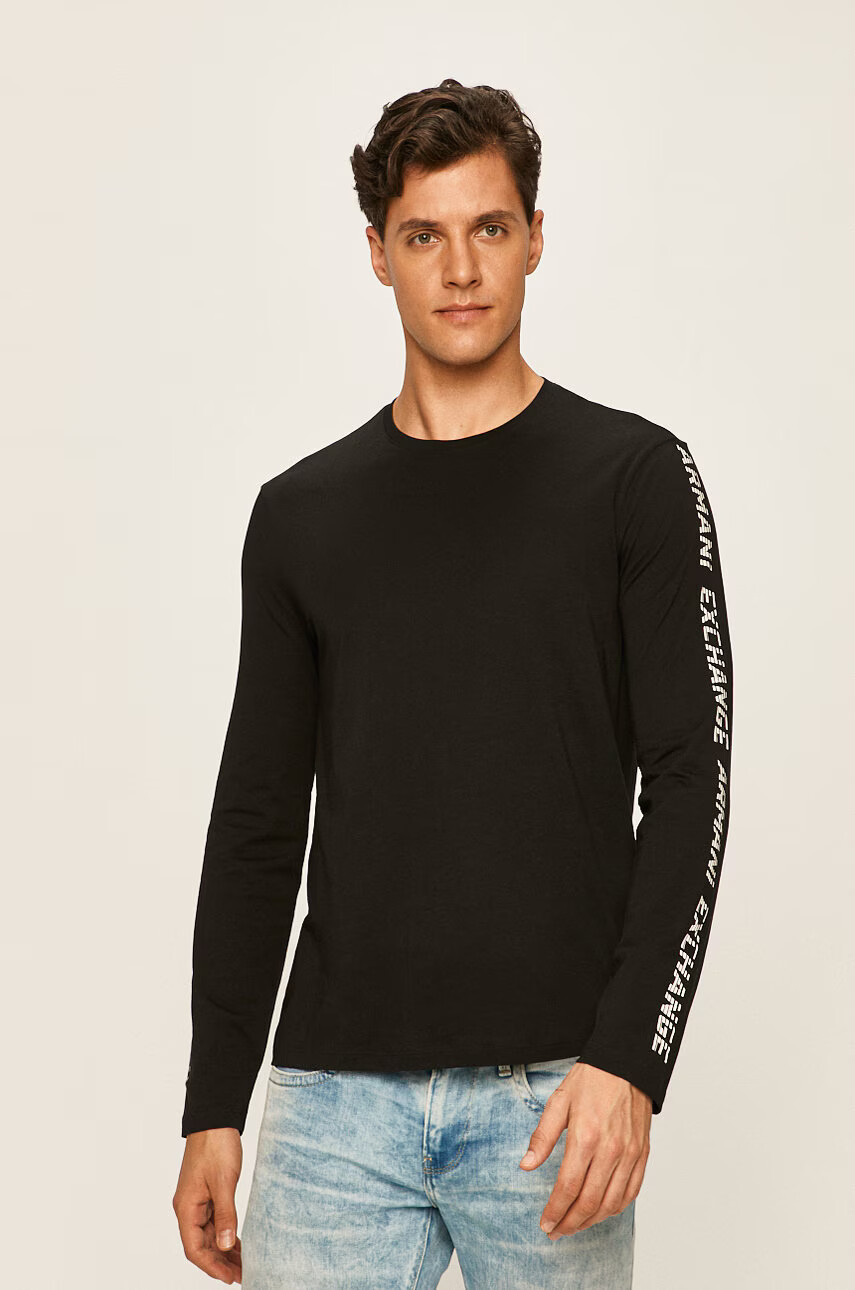 Armani Exchange Блуза с дълъг ръкав - Pepit.bg