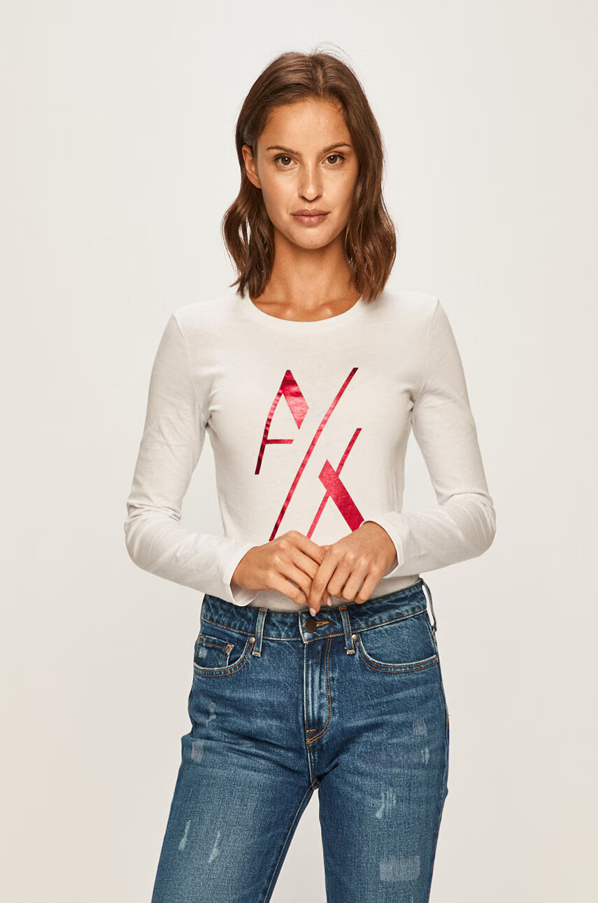 Armani Exchange Блуза с дълъг ръкав - Pepit.bg