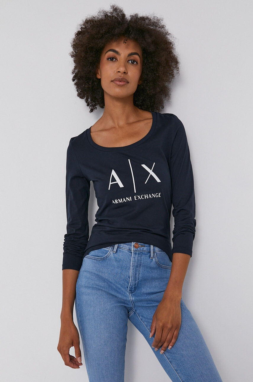 Armani Exchange Блуза с дълги ръкави - Pepit.bg