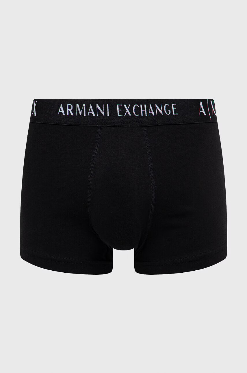 Armani Exchange Боксерки (2 броя) в черно - Pepit.bg
