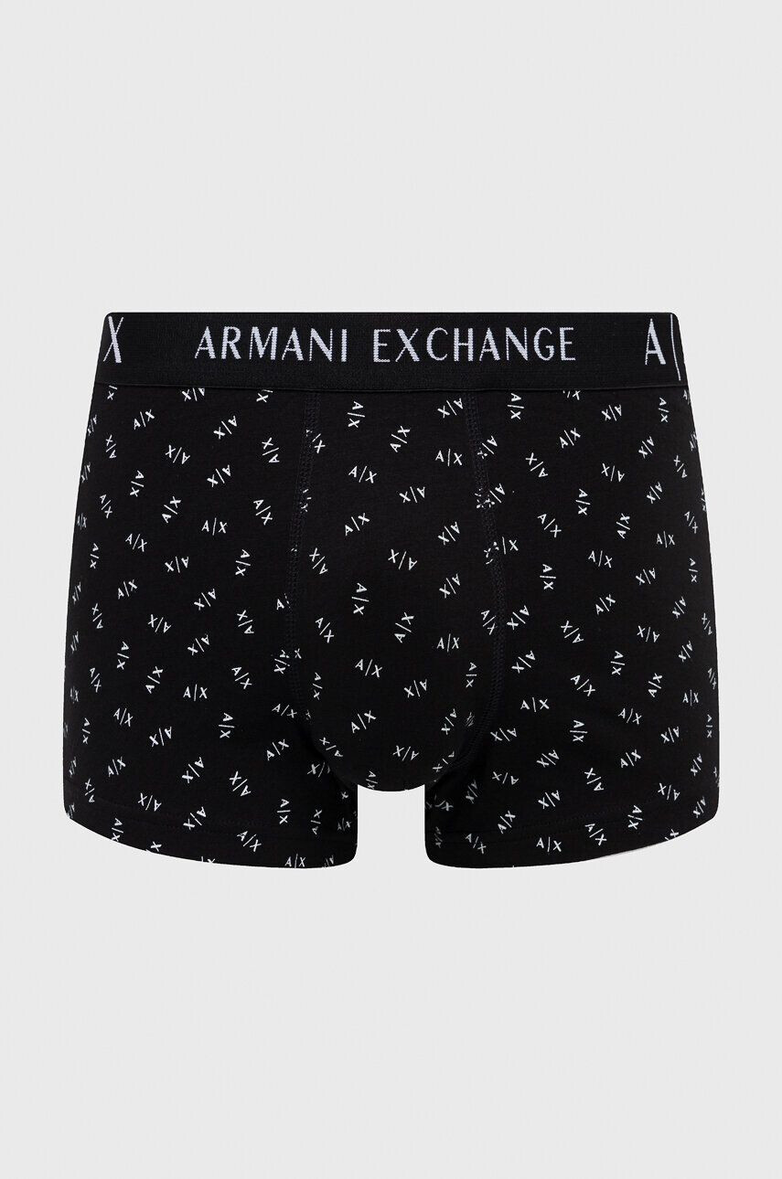 Armani Exchange Боксерки (3 броя) в черно - Pepit.bg