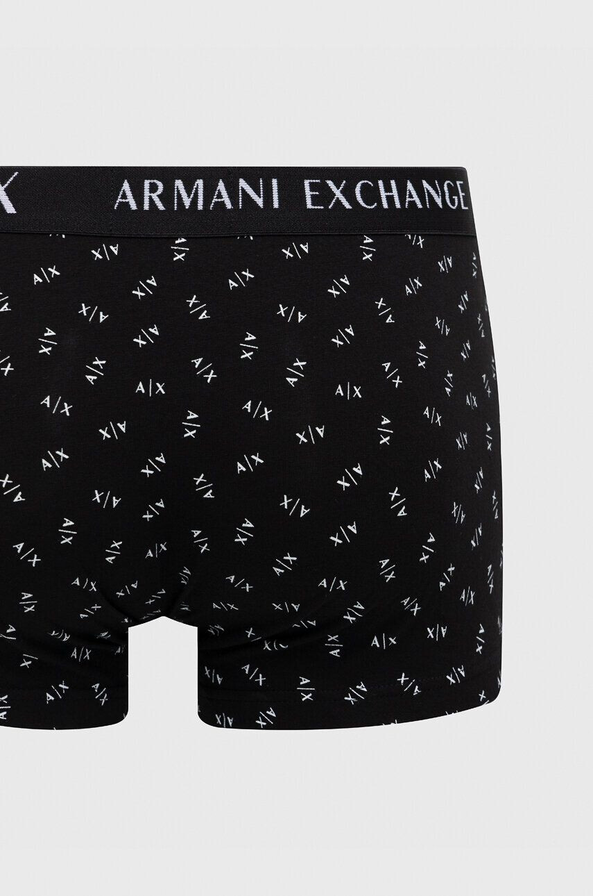 Armani Exchange Боксерки (3 броя) в черно - Pepit.bg