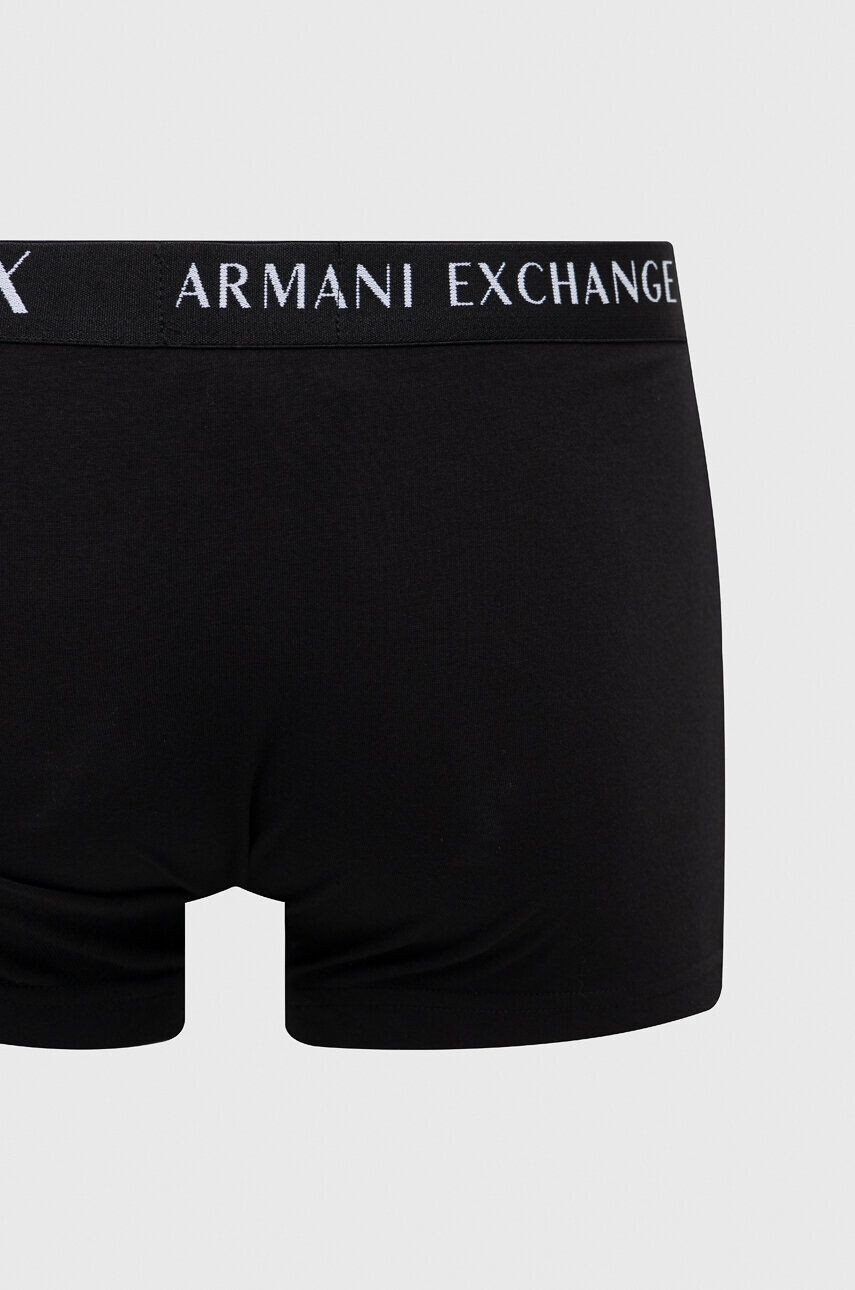 Armani Exchange Боксерки (3 броя) в черно - Pepit.bg