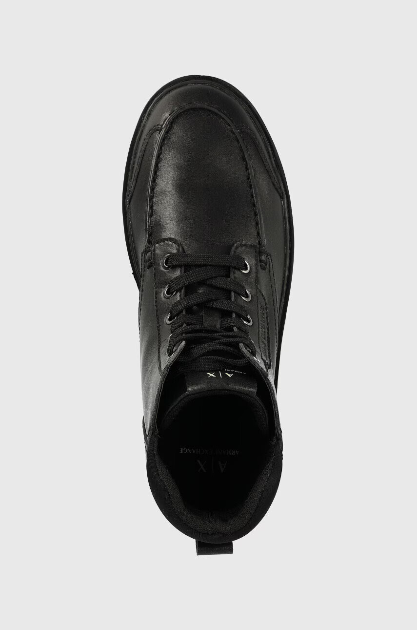 Armani Exchange Боти в черно - Pepit.bg