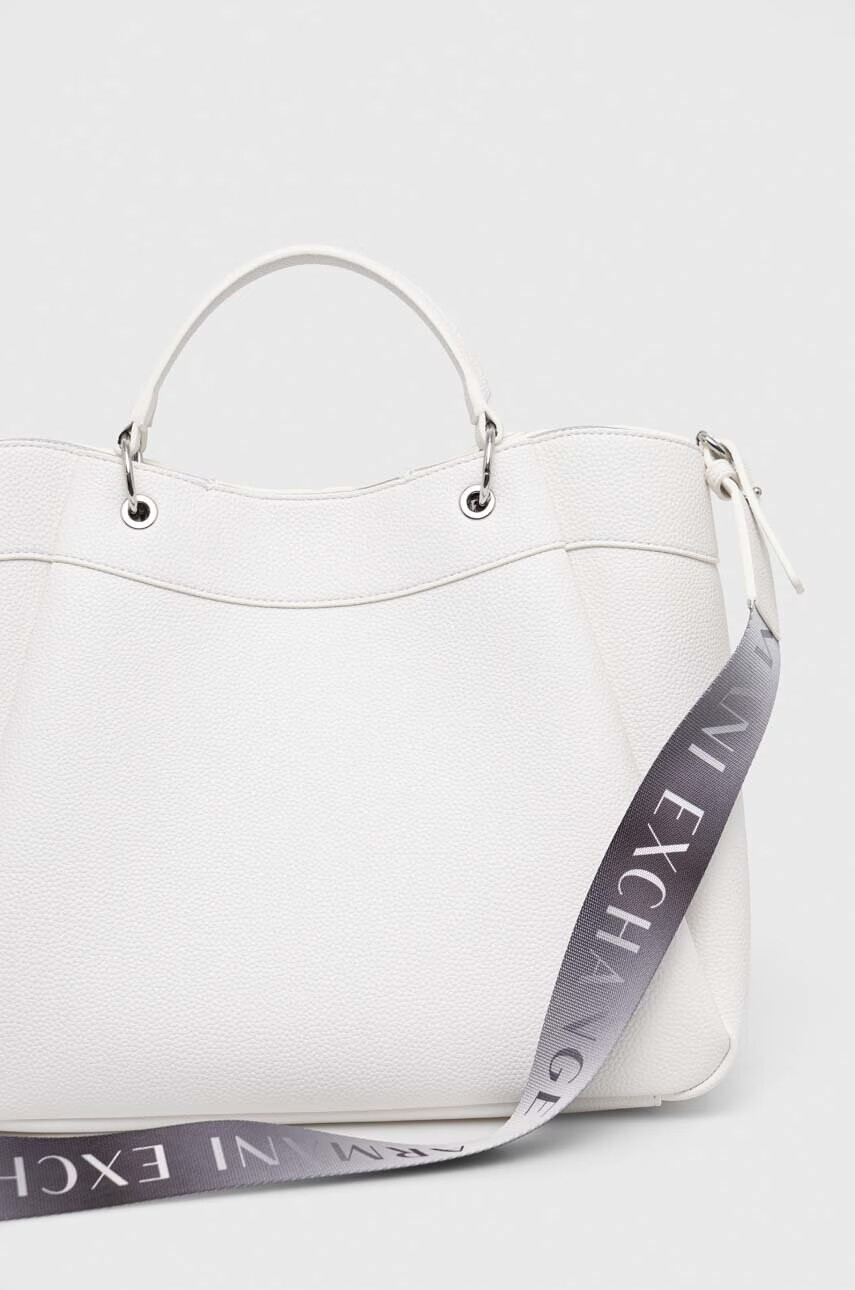 Armani Exchange Чанта в бяло - Pepit.bg