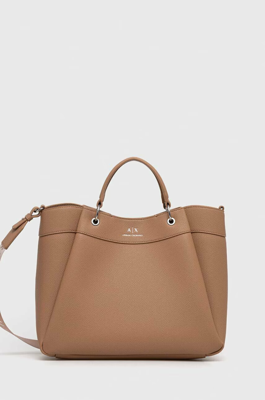 Armani Exchange Чанта в розово - Pepit.bg