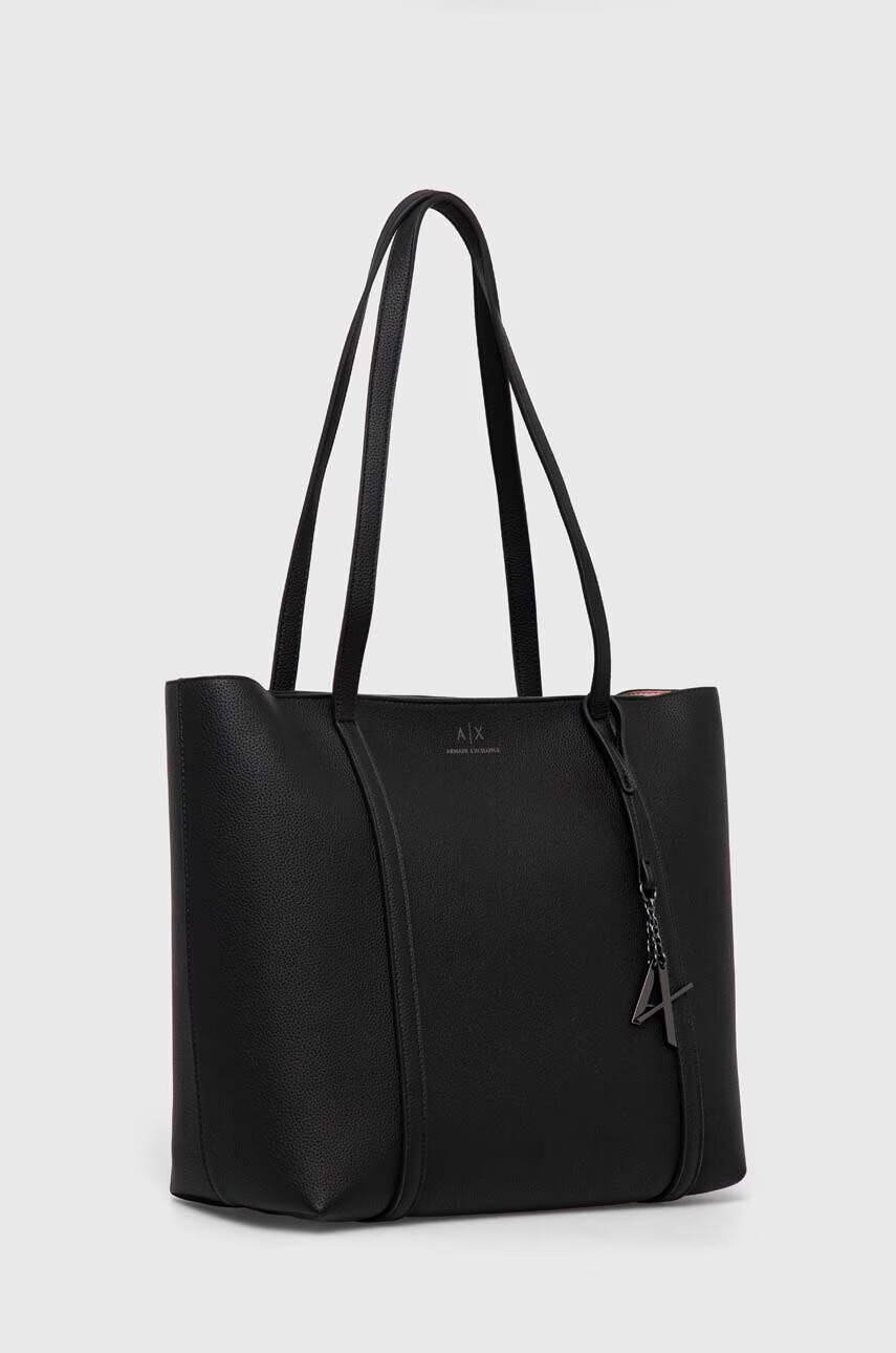 Armani Exchange Чанта в черно - Pepit.bg