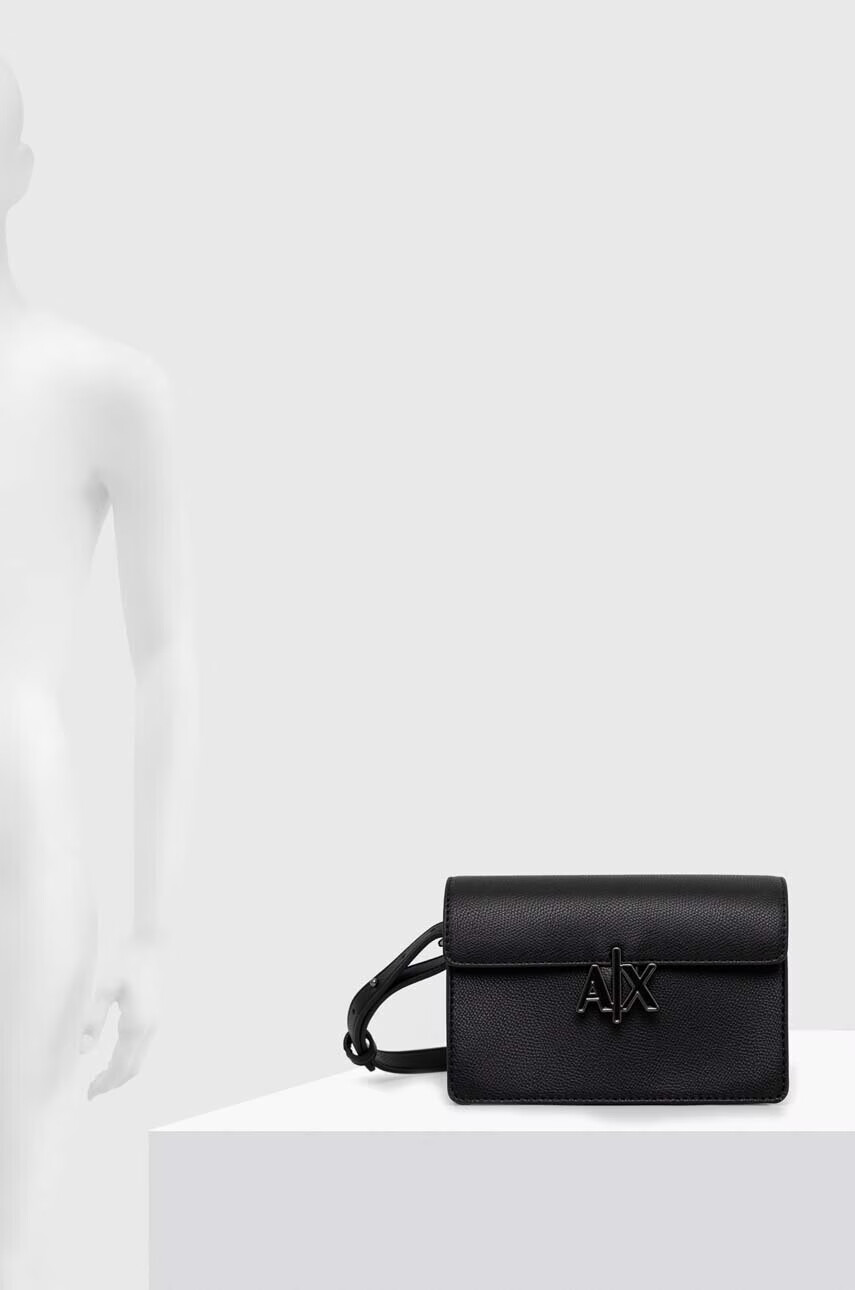 Armani Exchange Чанта в черно - Pepit.bg