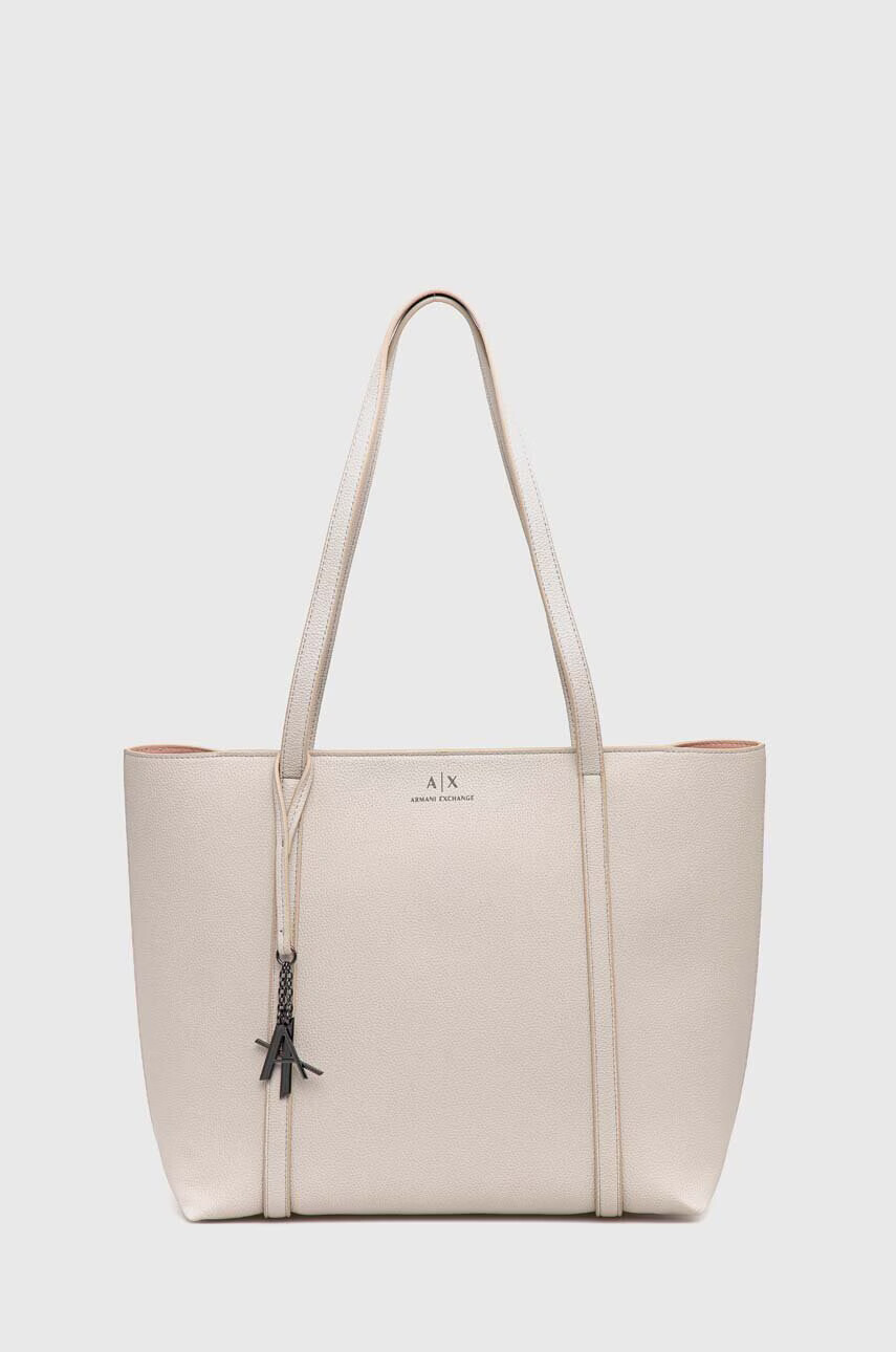 Armani Exchange Чанта в бежово - Pepit.bg