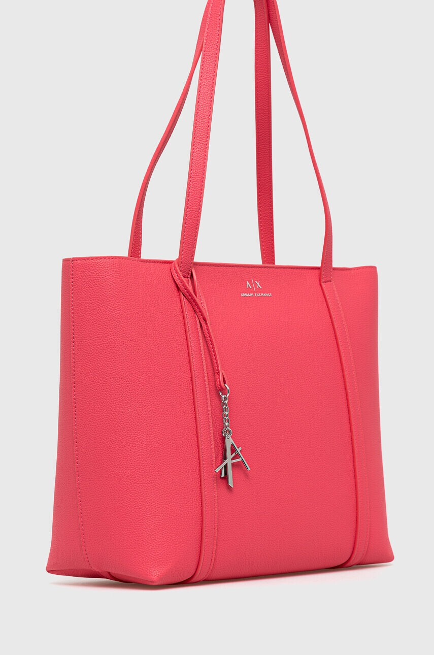 Armani Exchange Чанта в розово - Pepit.bg