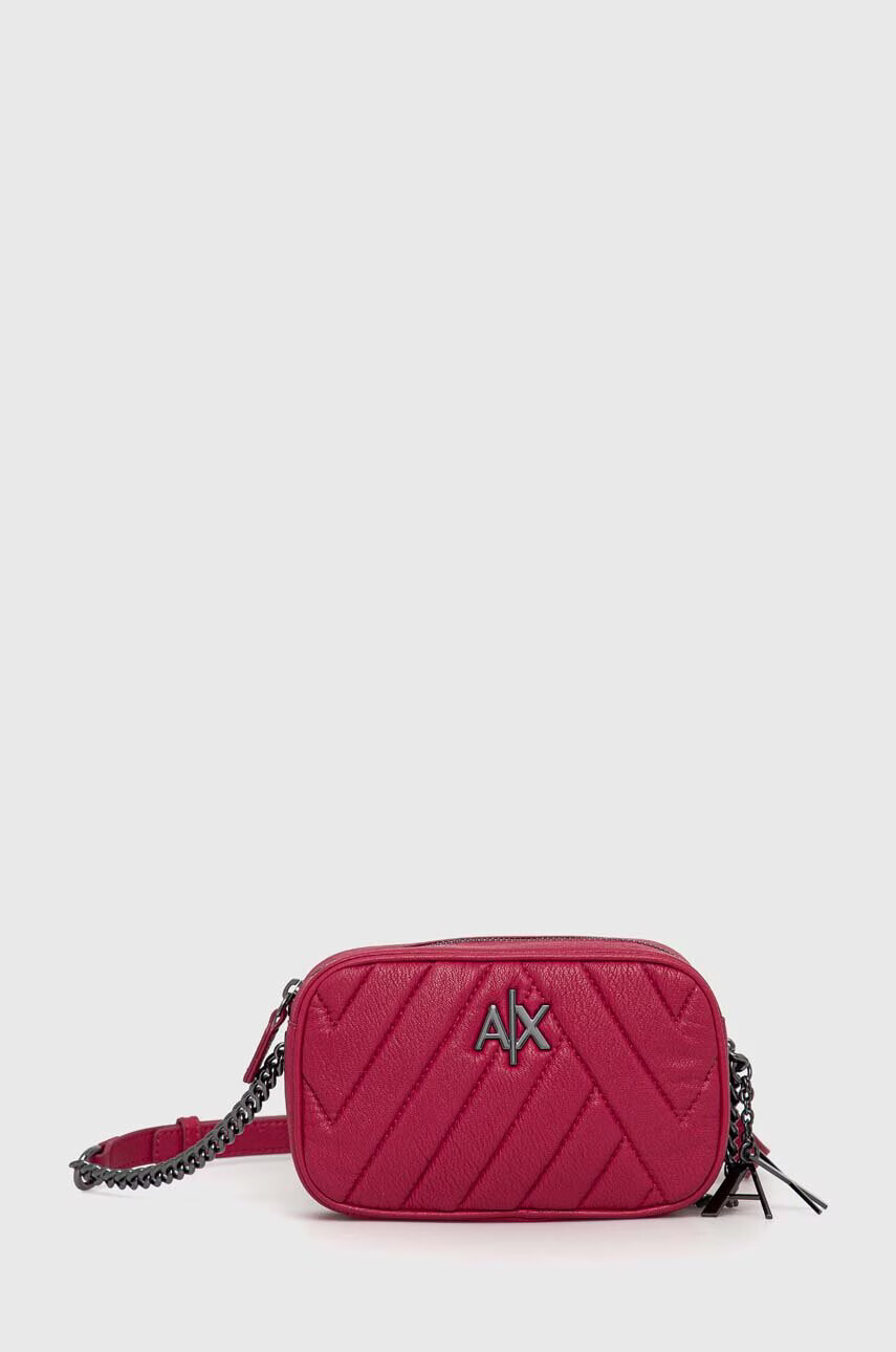 Armani Exchange Чанта в розово - Pepit.bg