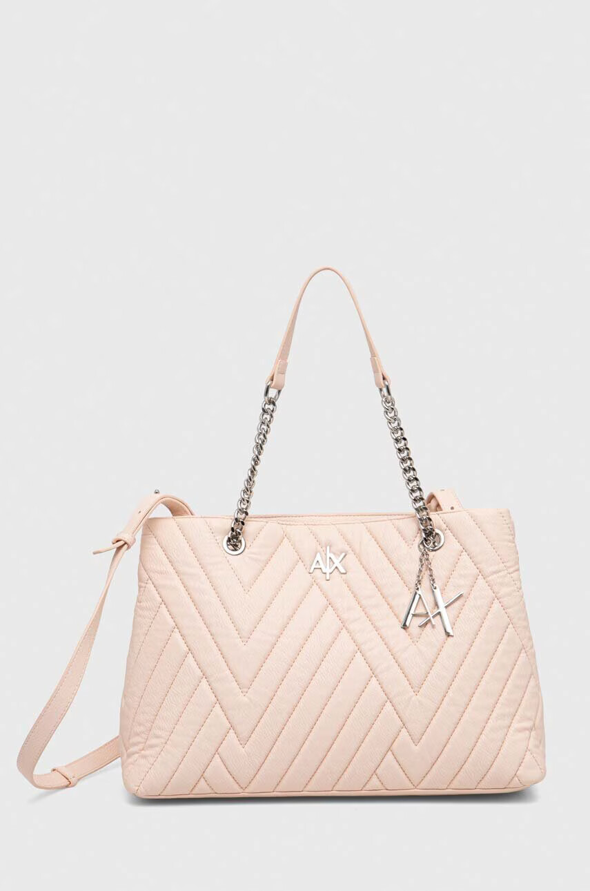 Armani Exchange Чанта в черно - Pepit.bg