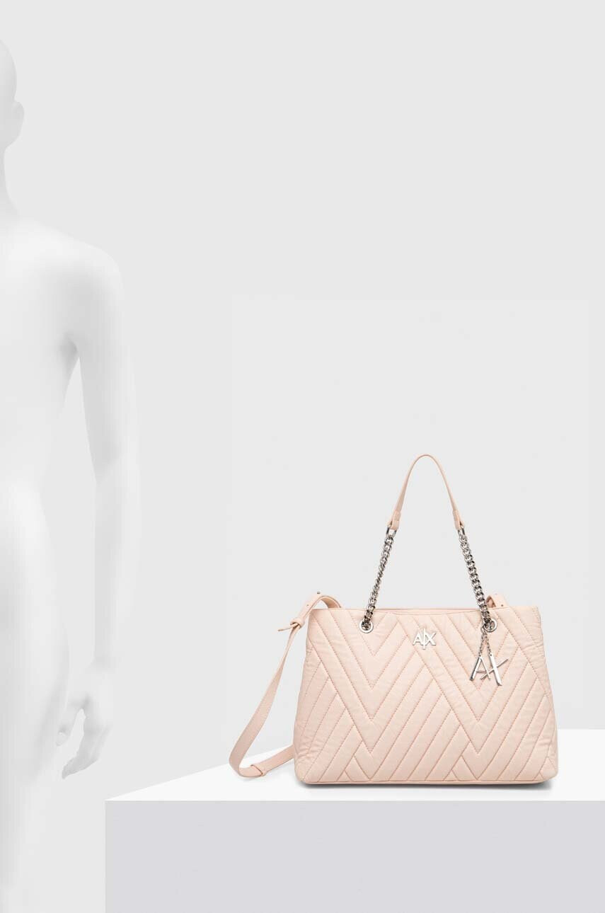 Armani Exchange Чанта в черно - Pepit.bg