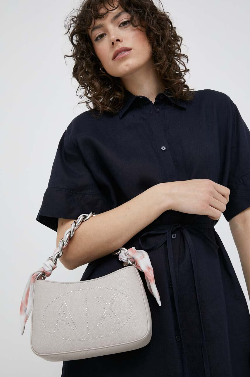 Armani Exchange Чанта в бежово - Pepit.bg
