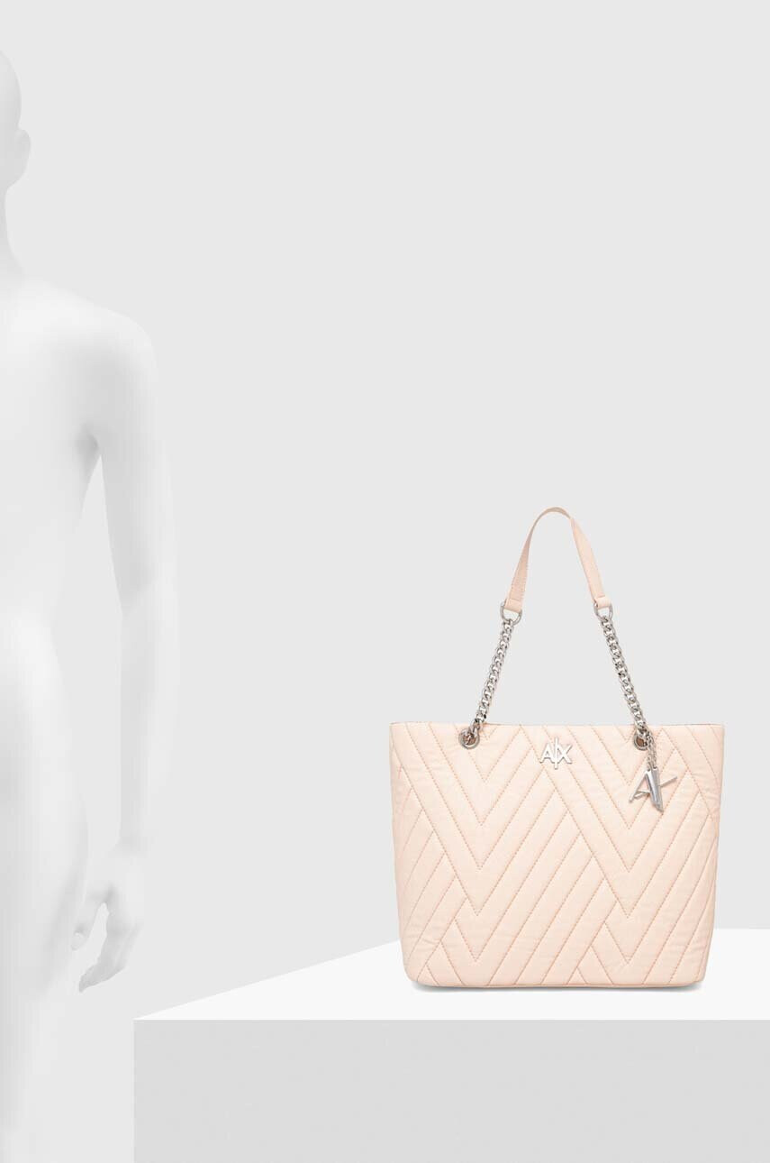 Armani Exchange Чанта в бежово - Pepit.bg