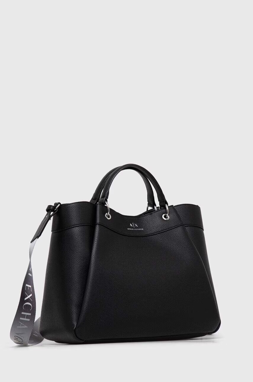 Armani Exchange Чанта в черно - Pepit.bg