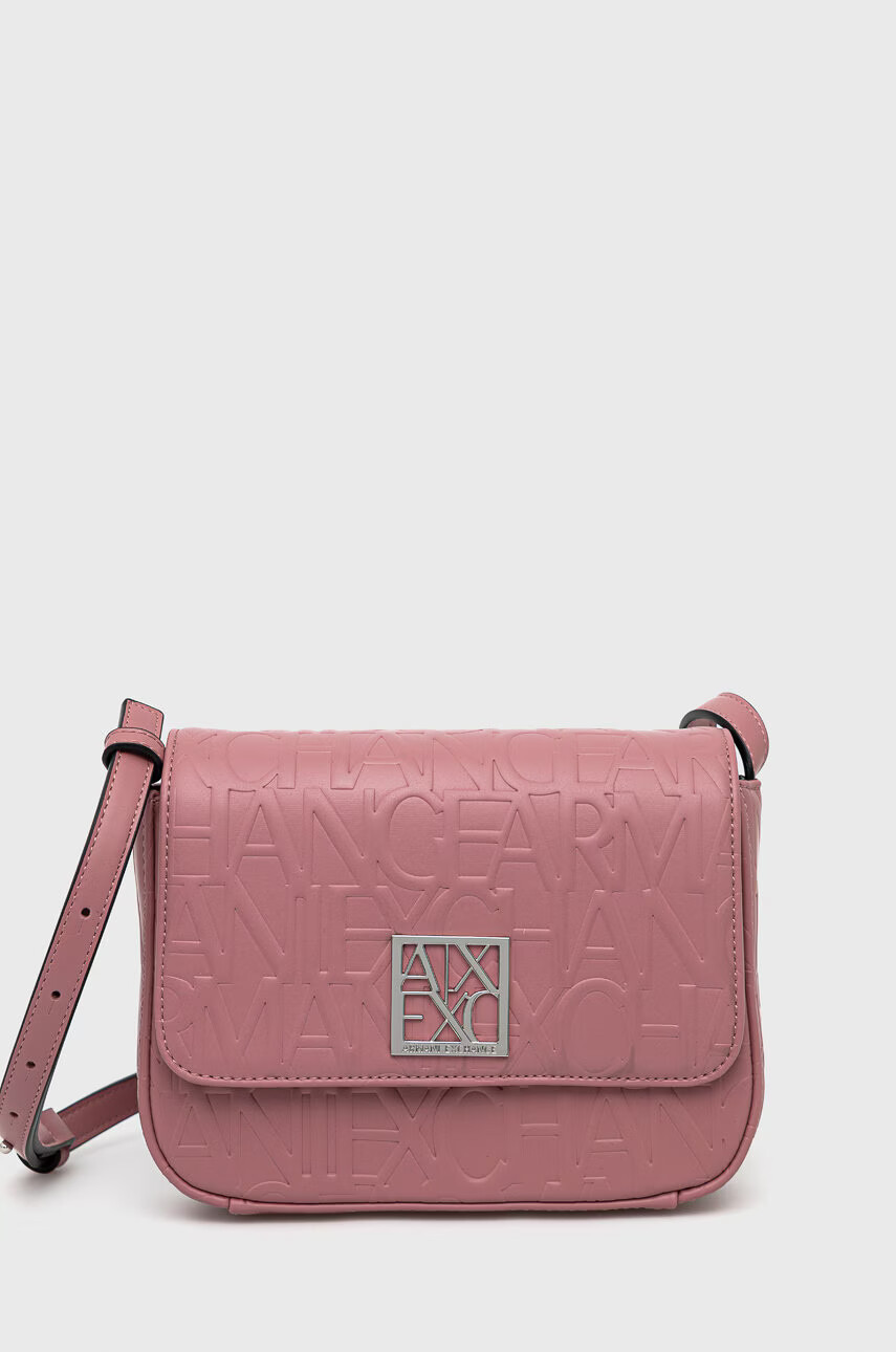 Armani Exchange Чанта в розово - Pepit.bg