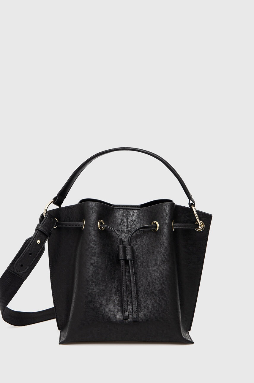 Armani Exchange Чанта в черно - Pepit.bg