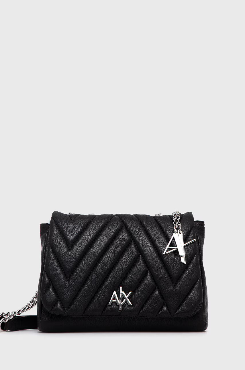 Armani Exchange Чанта в черно - Pepit.bg