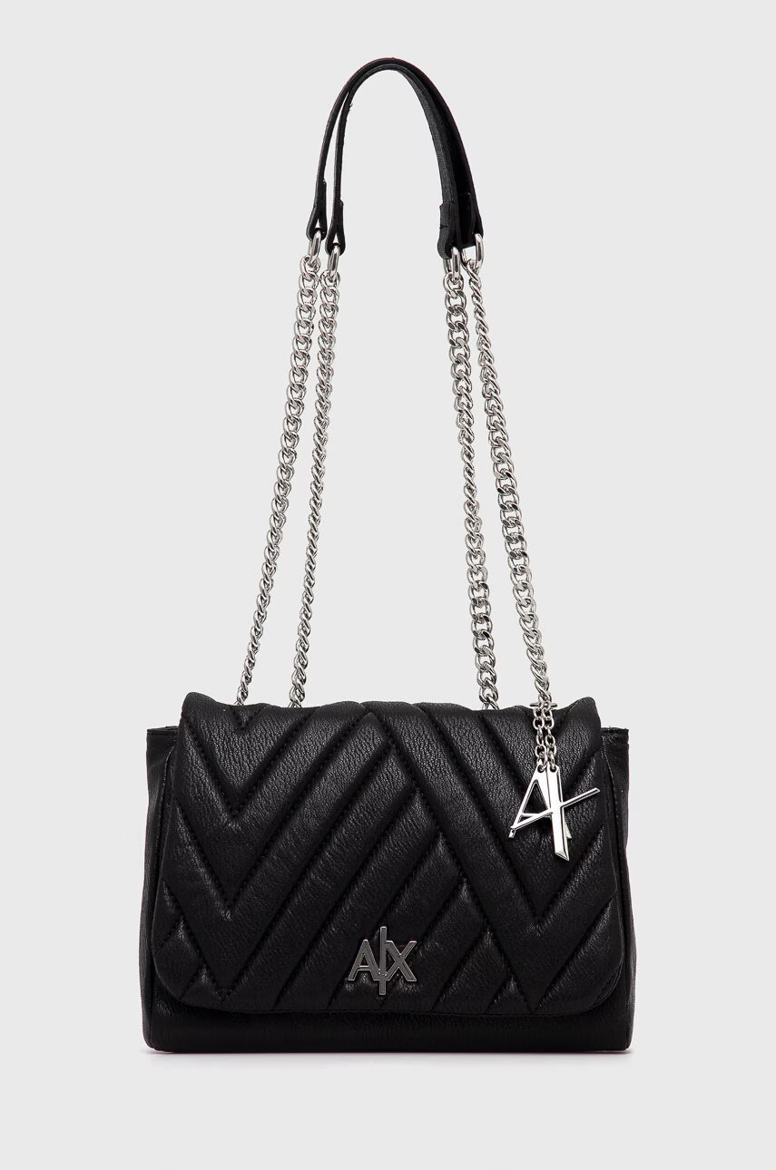 Armani Exchange Чанта в черно - Pepit.bg