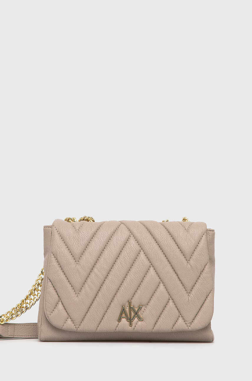 Armani Exchange Чанта в бежово - Pepit.bg