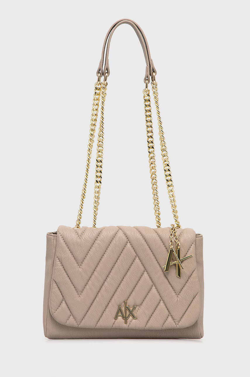 Armani Exchange Чанта в бежово - Pepit.bg
