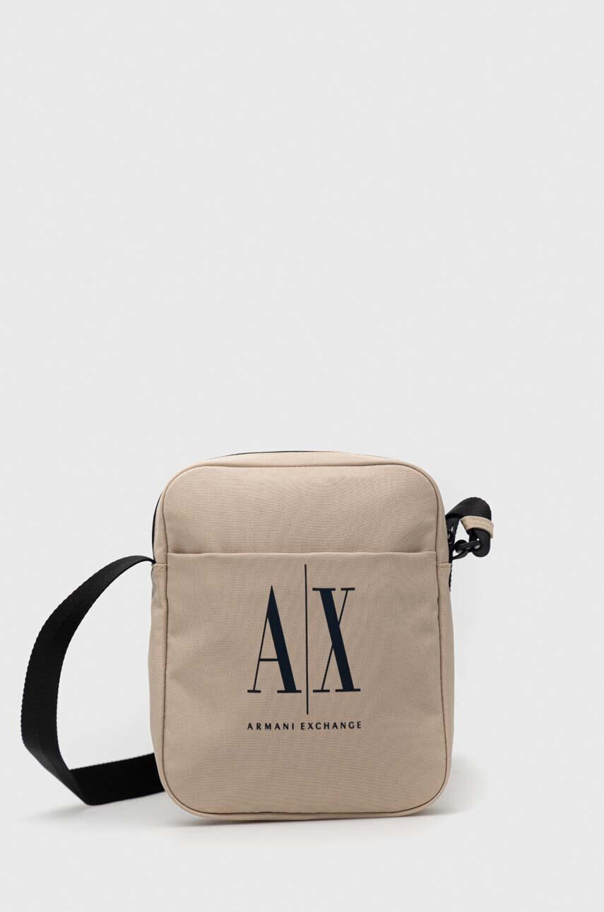 Armani Exchange Чанта през рамо в бяло - Pepit.bg