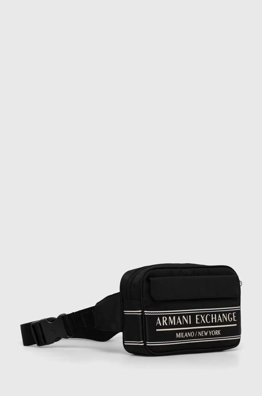 Armani Exchange Чанта за кръст в черно - Pepit.bg