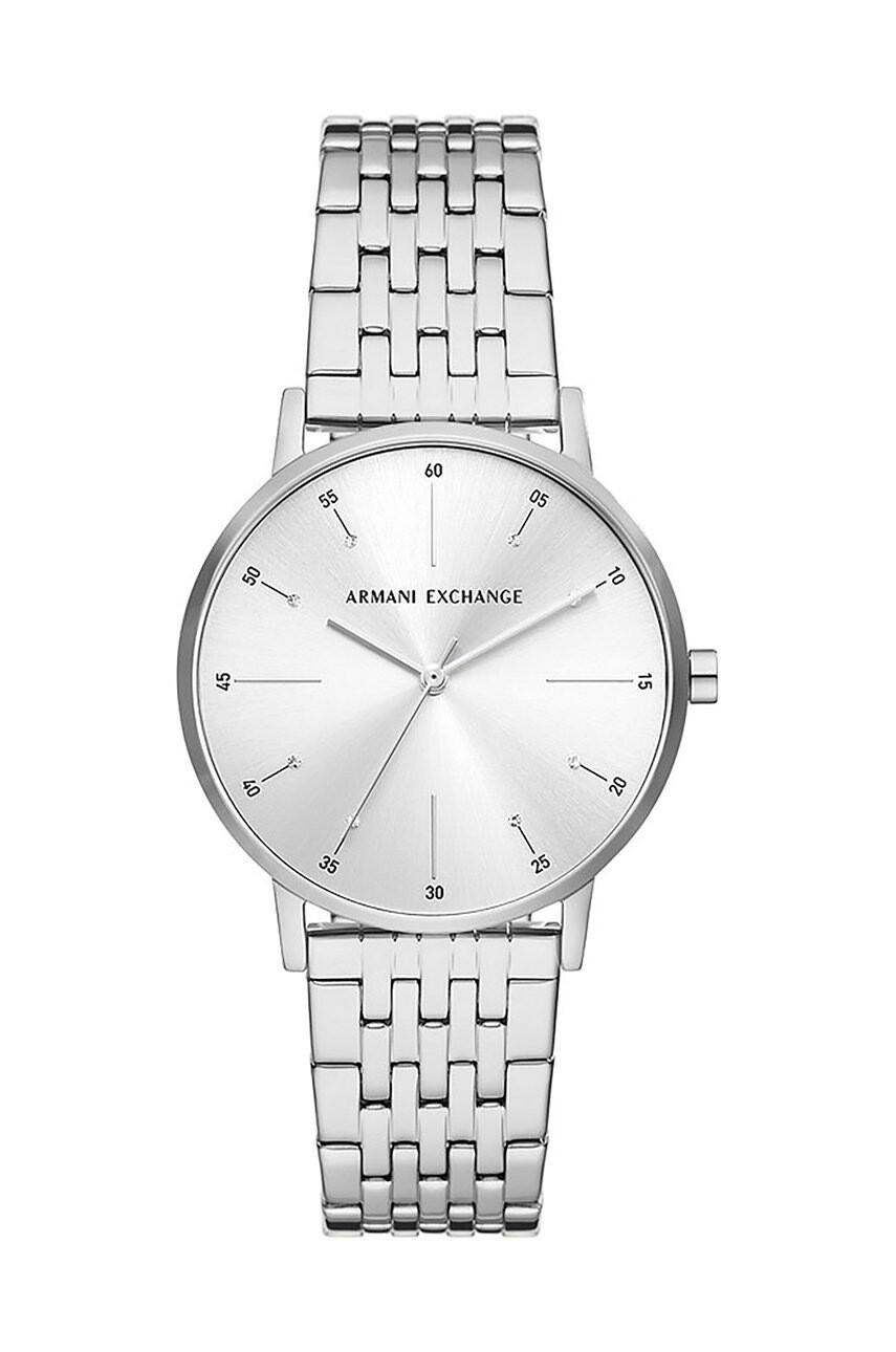 Armani Exchange Часовник дамски в сребристо - Pepit.bg