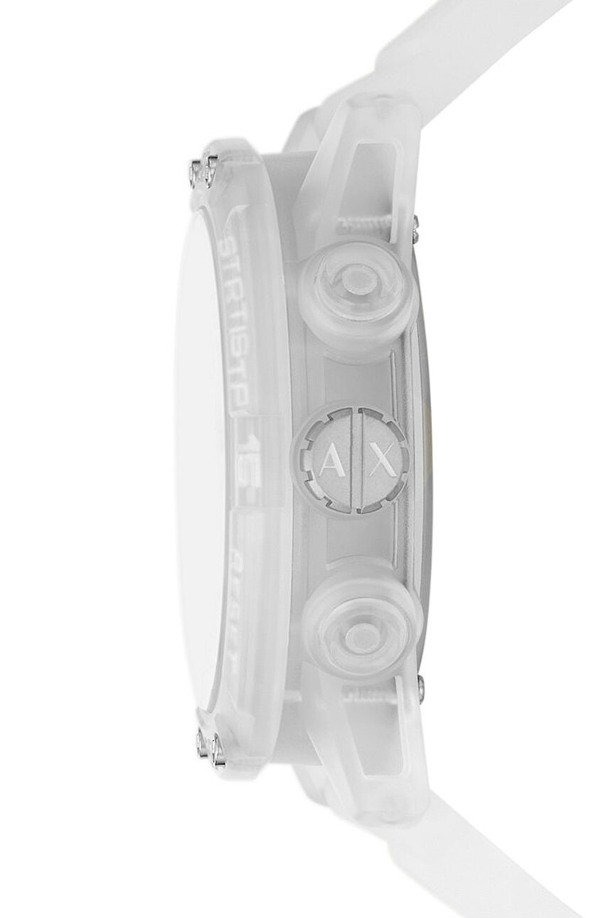 Armani Exchange Часовник мъжки в прозрачен цвят - Pepit.bg