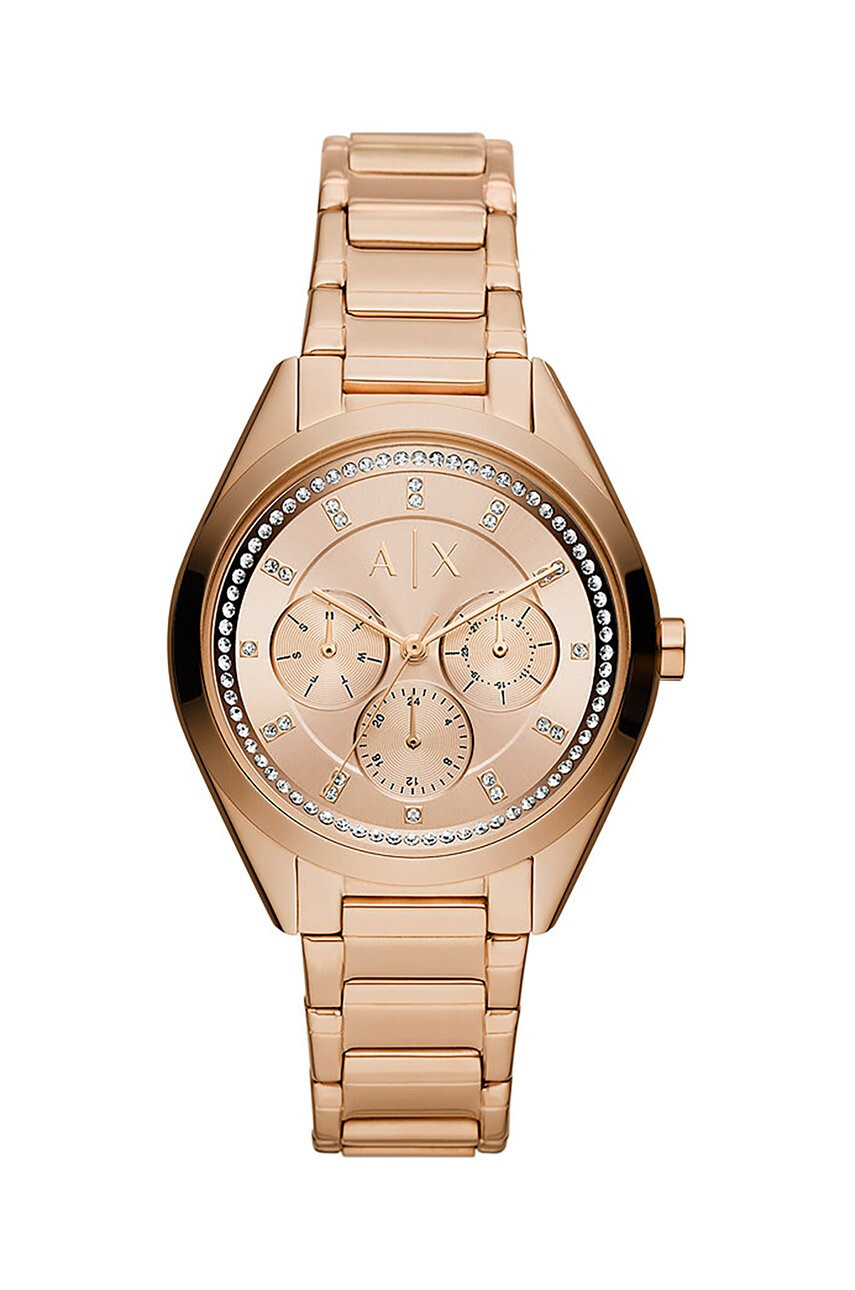 Armani Exchange Часовник дамски в златисто - Pepit.bg