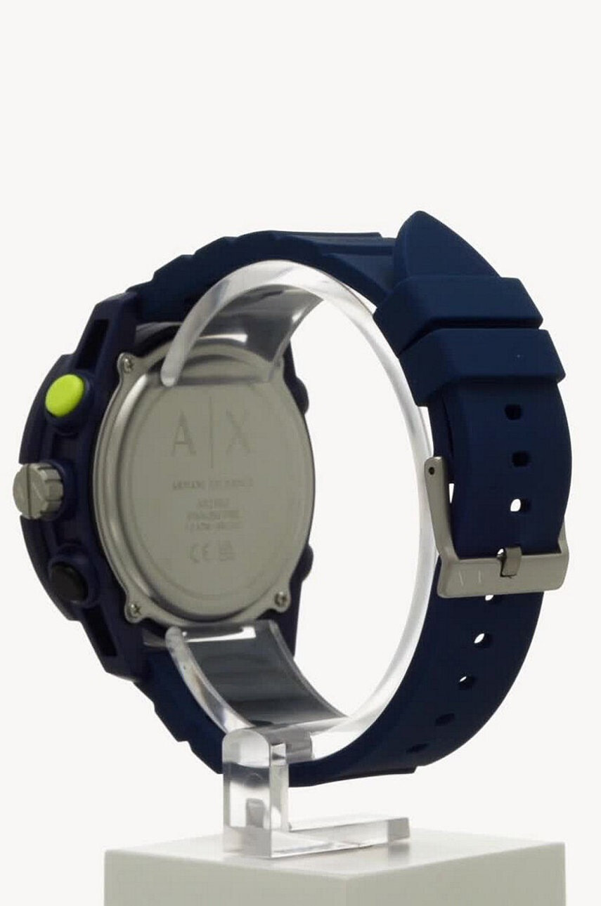 Armani Exchange Часовник мъжки в бяло - Pepit.bg