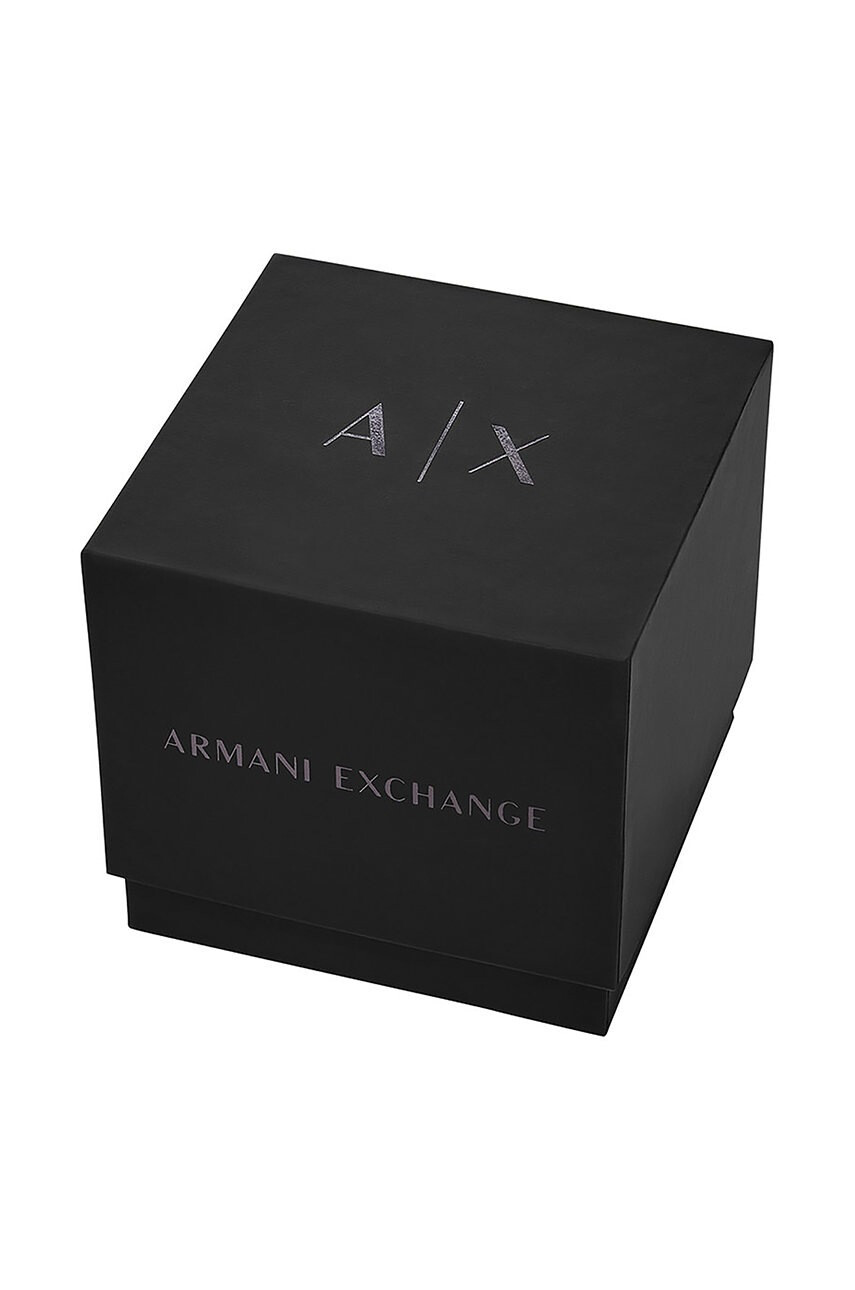Armani Exchange Часовник мъжки в черно - Pepit.bg
