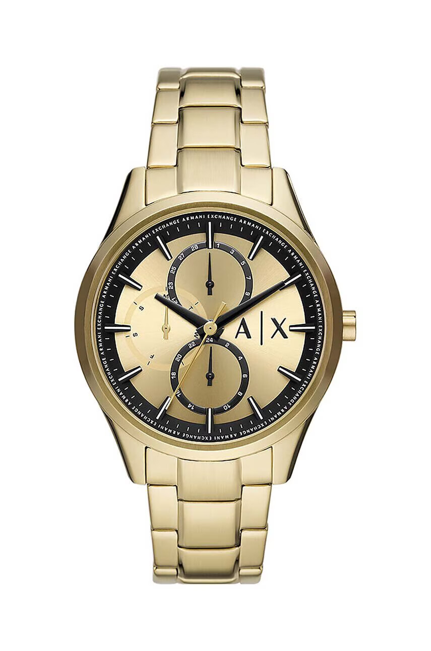 Armani Exchange Часовник мъжки в златисто - Pepit.bg