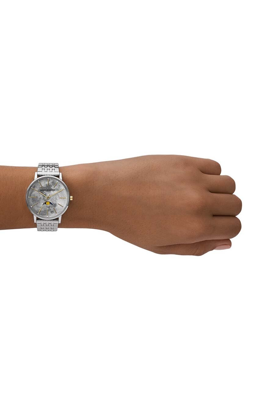 Armani Exchange Часовник дамски в сребристо - Pepit.bg