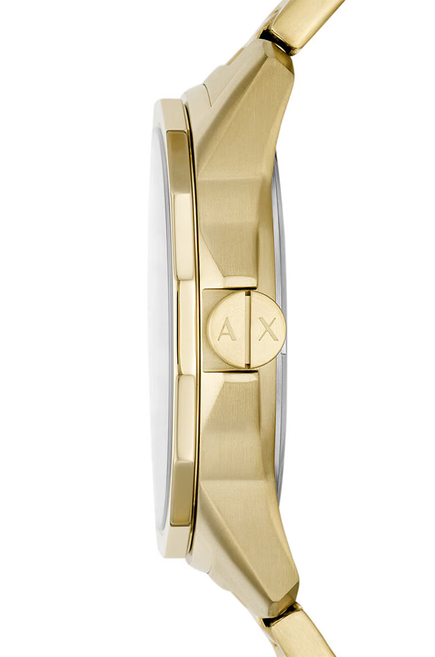 Armani Exchange Часовник мъжки в златисто - Pepit.bg