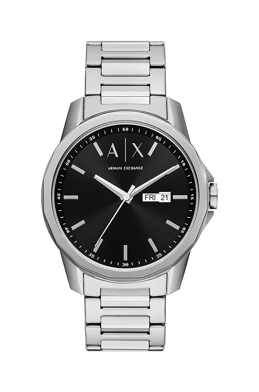Armani Exchange Часовник мъжки в сребристо - Pepit.bg