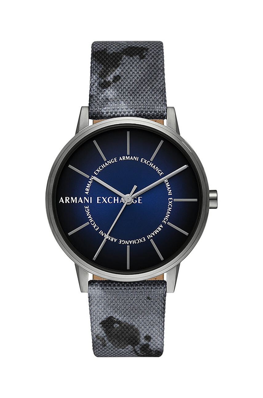 Armani Exchange Часовник мъжки в сиво - Pepit.bg