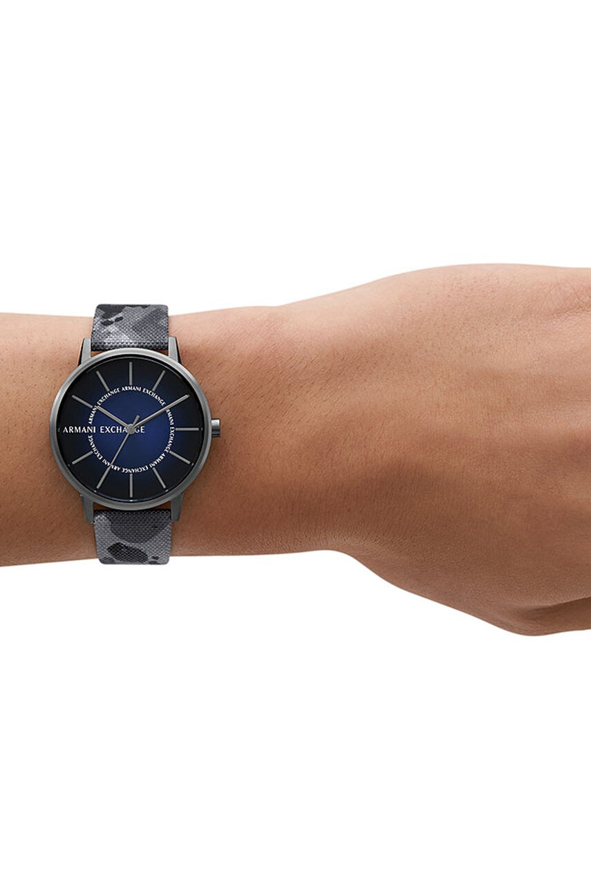 Armani Exchange Часовник мъжки в сиво - Pepit.bg