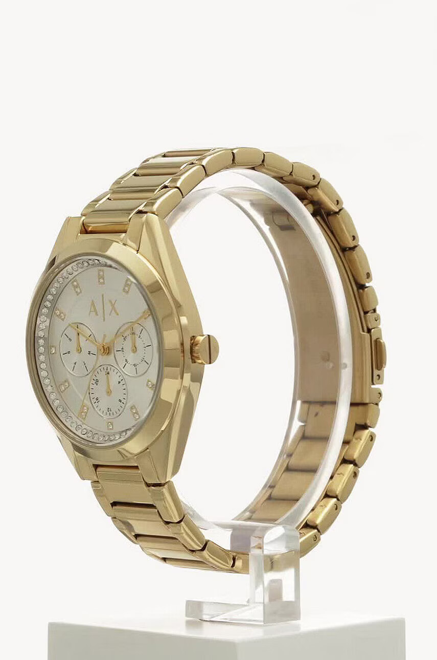 Armani Exchange Часовник дамски в златисто - Pepit.bg