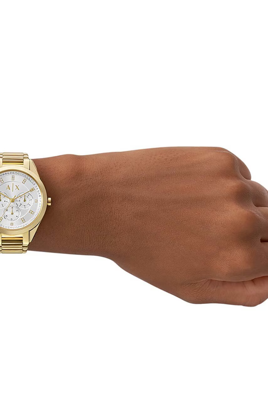 Armani Exchange Часовник дамски в златисто - Pepit.bg