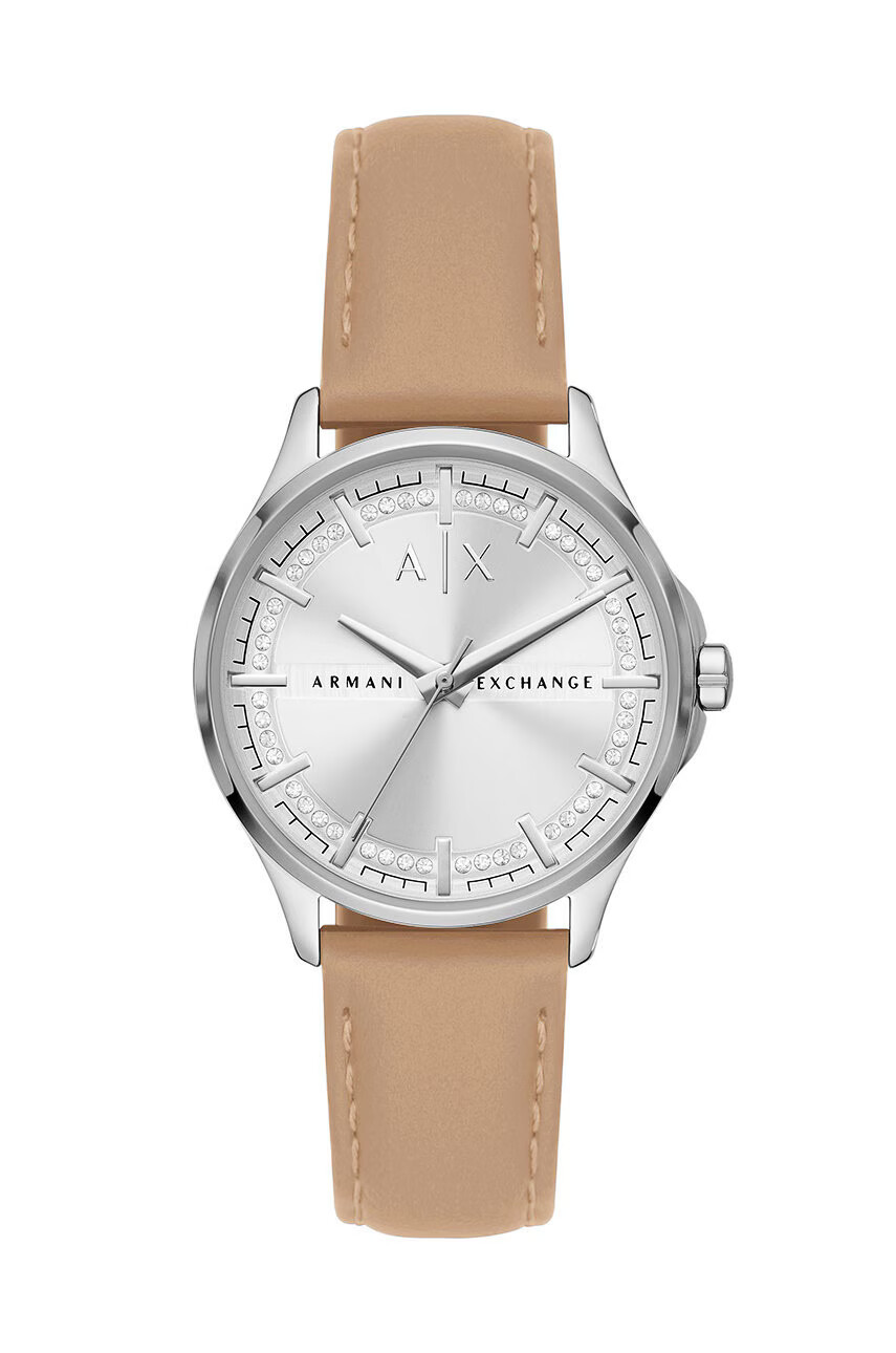 Armani Exchange Часовник дамски в прозрачен цвят - Pepit.bg