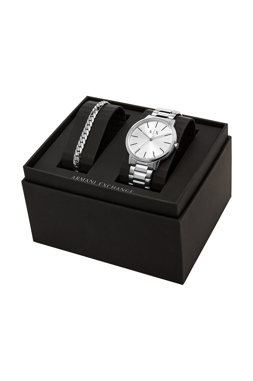 Armani Exchange Часовник и гривна - Pepit.bg