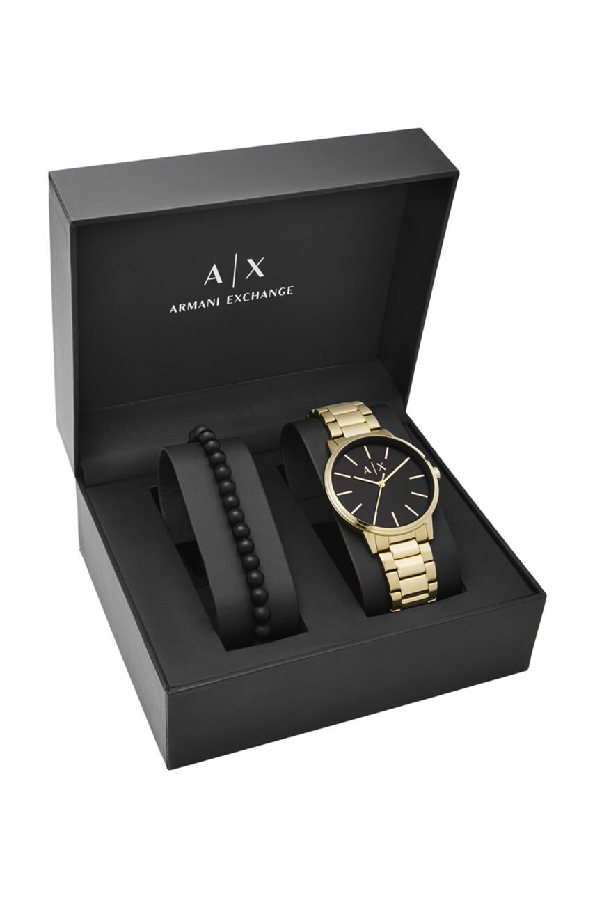 Armani Exchange Часовник и гривна AX7119 - Pepit.bg
