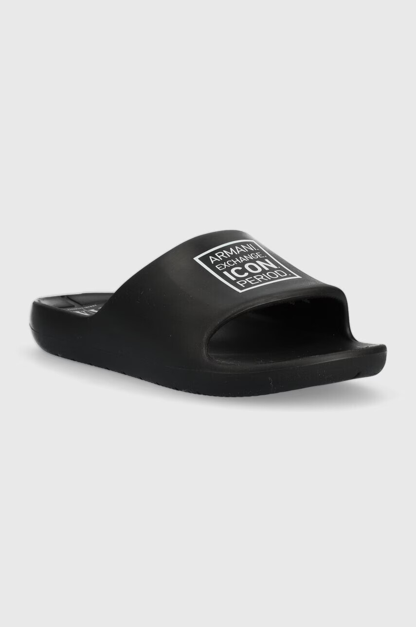 Armani Exchange Чехли в черно XDP038.XV703.00002 - Pepit.bg