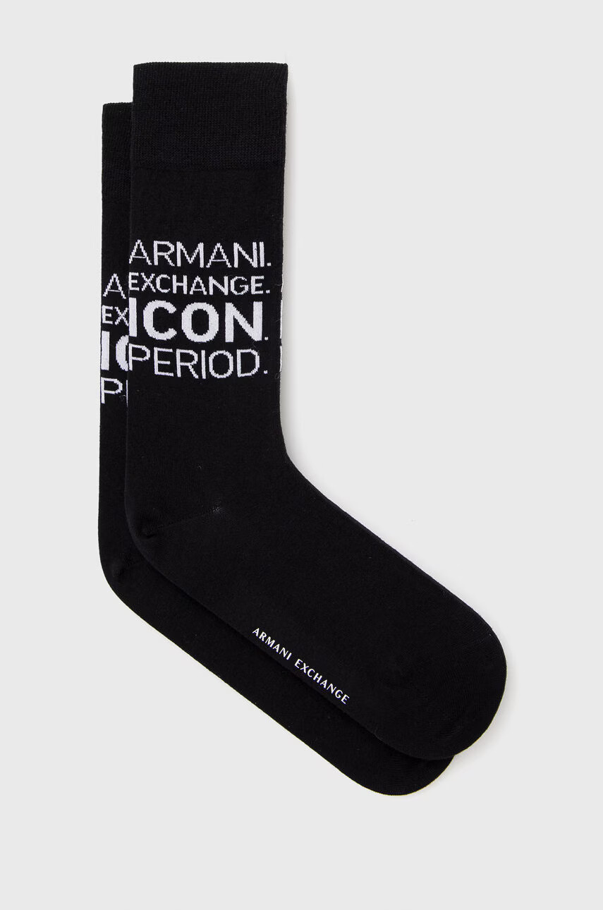 Armani Exchange Чорапи в тъмносиньо - Pepit.bg