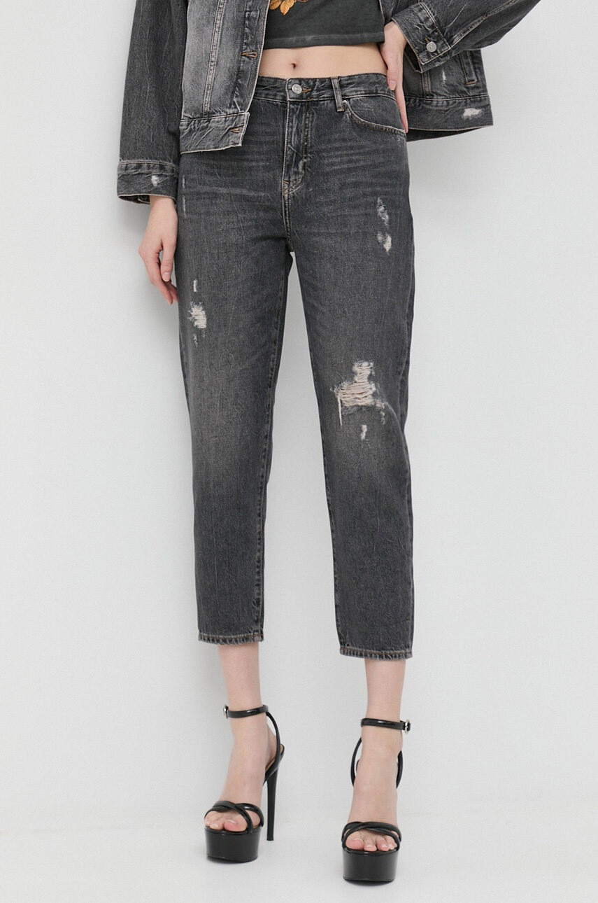 Armani Exchange Дънки в с висока талия - Pepit.bg